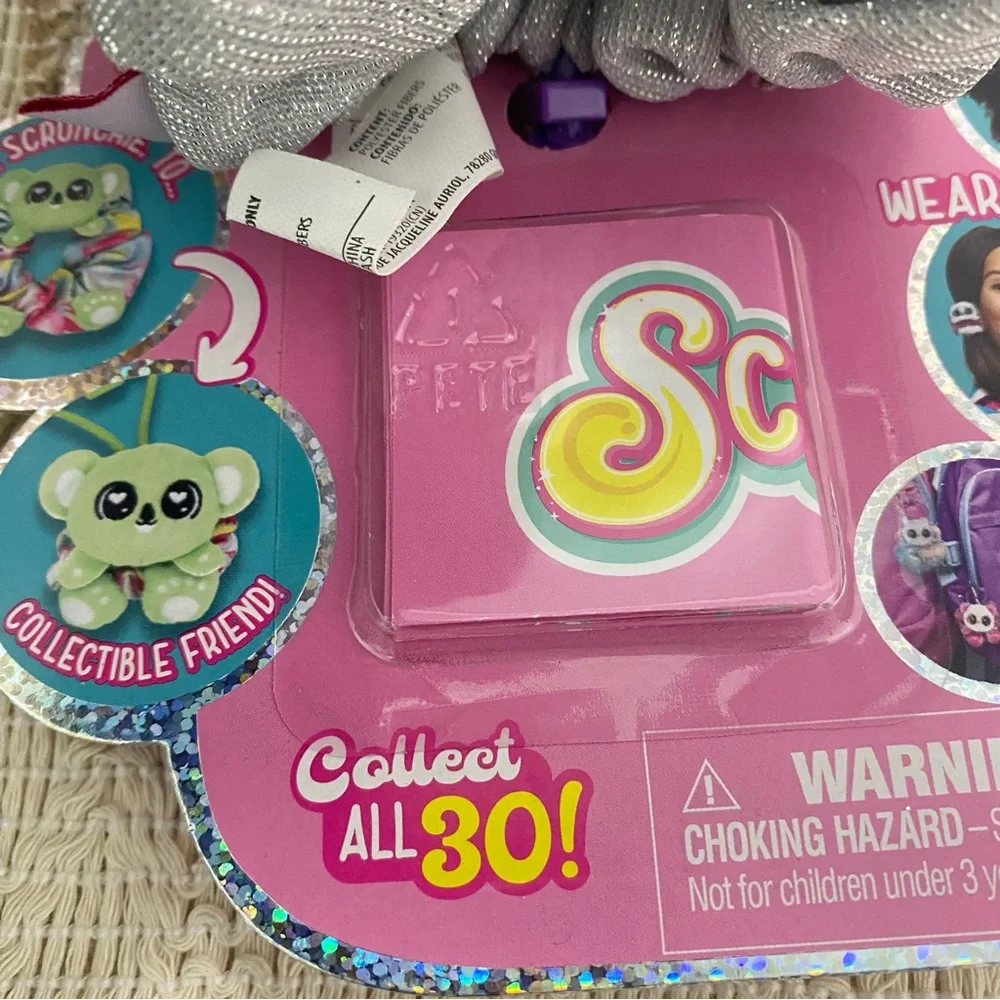 Girl’s Collectible Scrunchies Moose Toys ScrunchMiez S. 1 SUPER RARE #40 PAWFECT - Picture 3 of 6